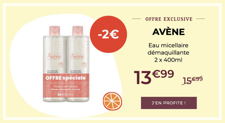 Eau Thermale Avène - Eau micellaire démaquillante - 2x400ml