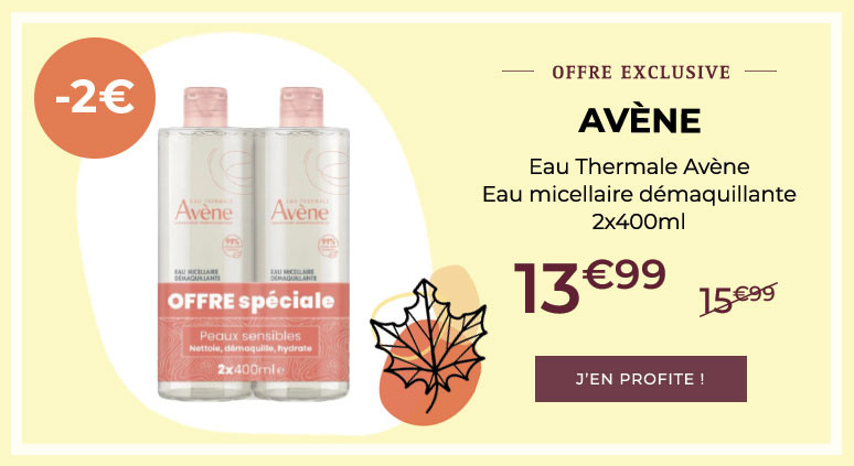 AVENE Eau Thermale + Eau Micellaire 2x400ml