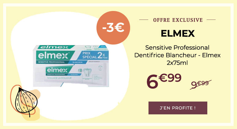 ELMEX Dentifrice Sensitive Professional 2x75ml